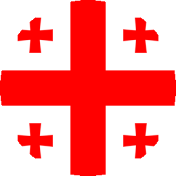 georgia flag round icon 256