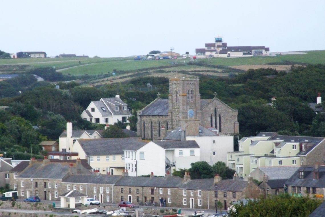 isle of scilly church in hugh town