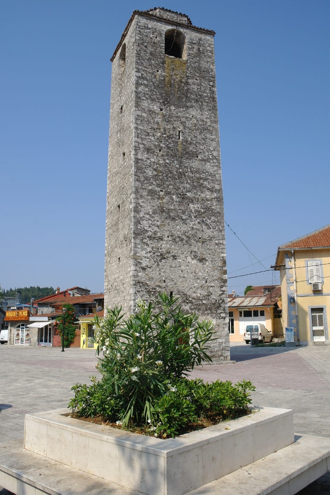 belgrade to budva the clock tower 1667