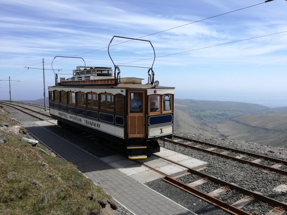 Train to the top of the Isle of Man